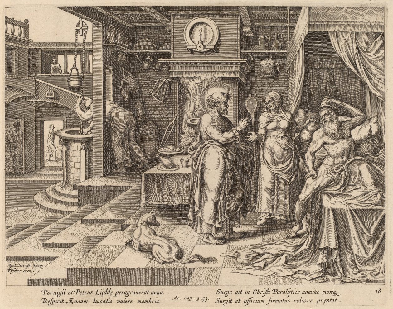Gerard anya alkotó: Philip Galle after Maerten van Heemskerck
