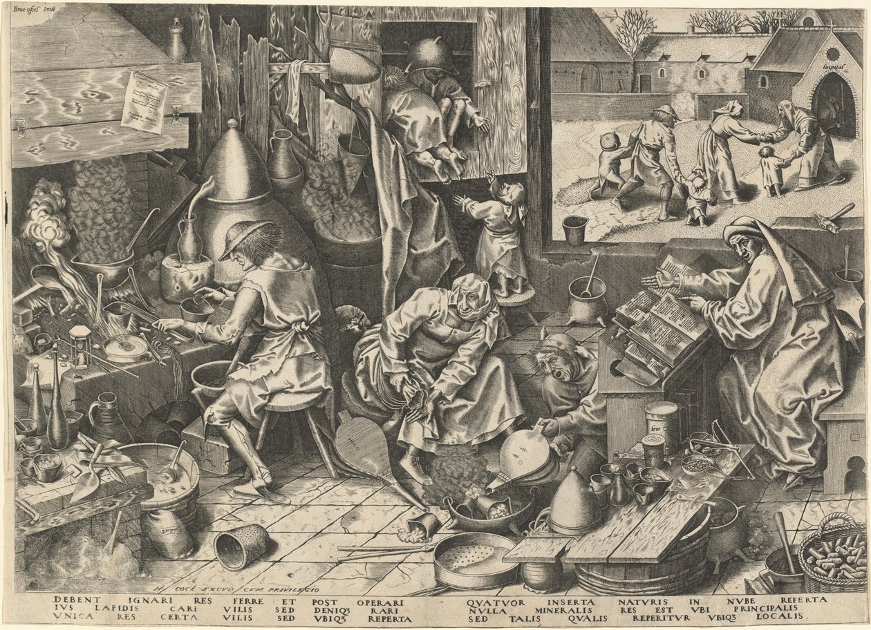 Az alkímista alkotó: Philip Galle after Pieter Bruegel the Elder