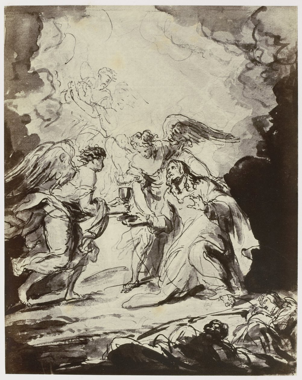 Van Dyck [Vandyke], Az agónia a kertben alkotó: Philip Henry Delamotte