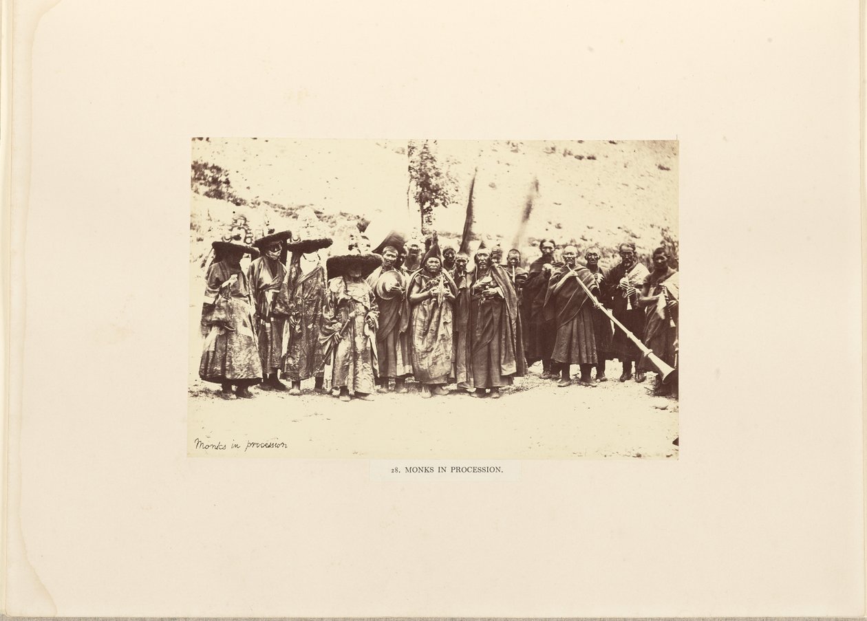 Szerzetesek körmenetben alkotó: Philip Henry Egerton