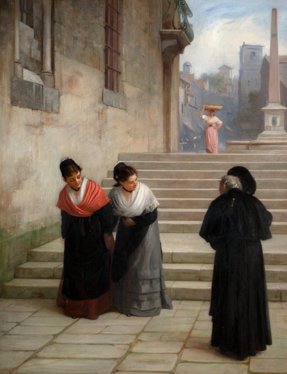Tisztelete, 1876 alkotó: Philip Hermogenes Calderon