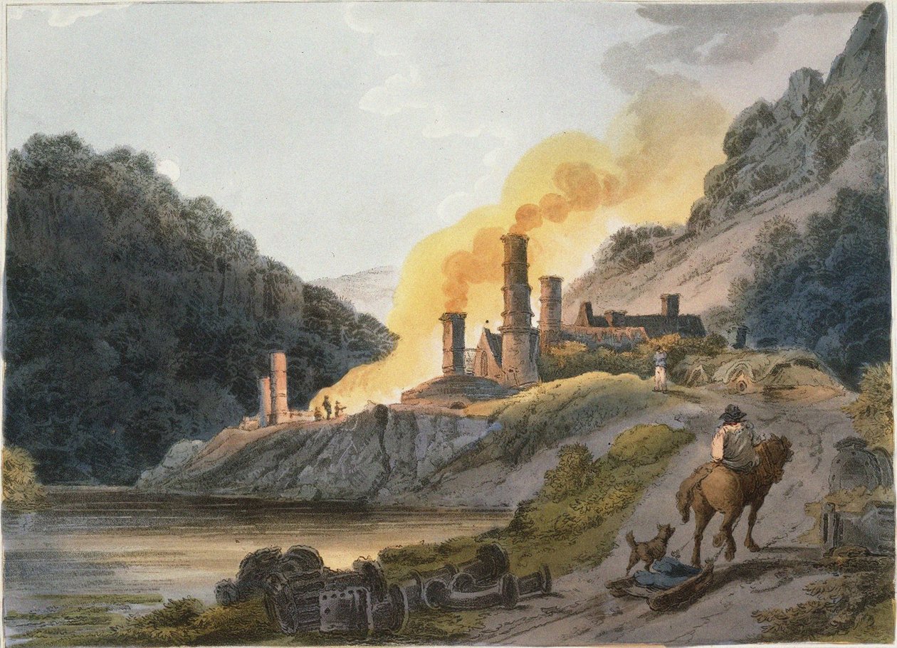 Vasmű, Colebrook Dale, 1805 alkotó: Philip James Loutherbourg the Younger