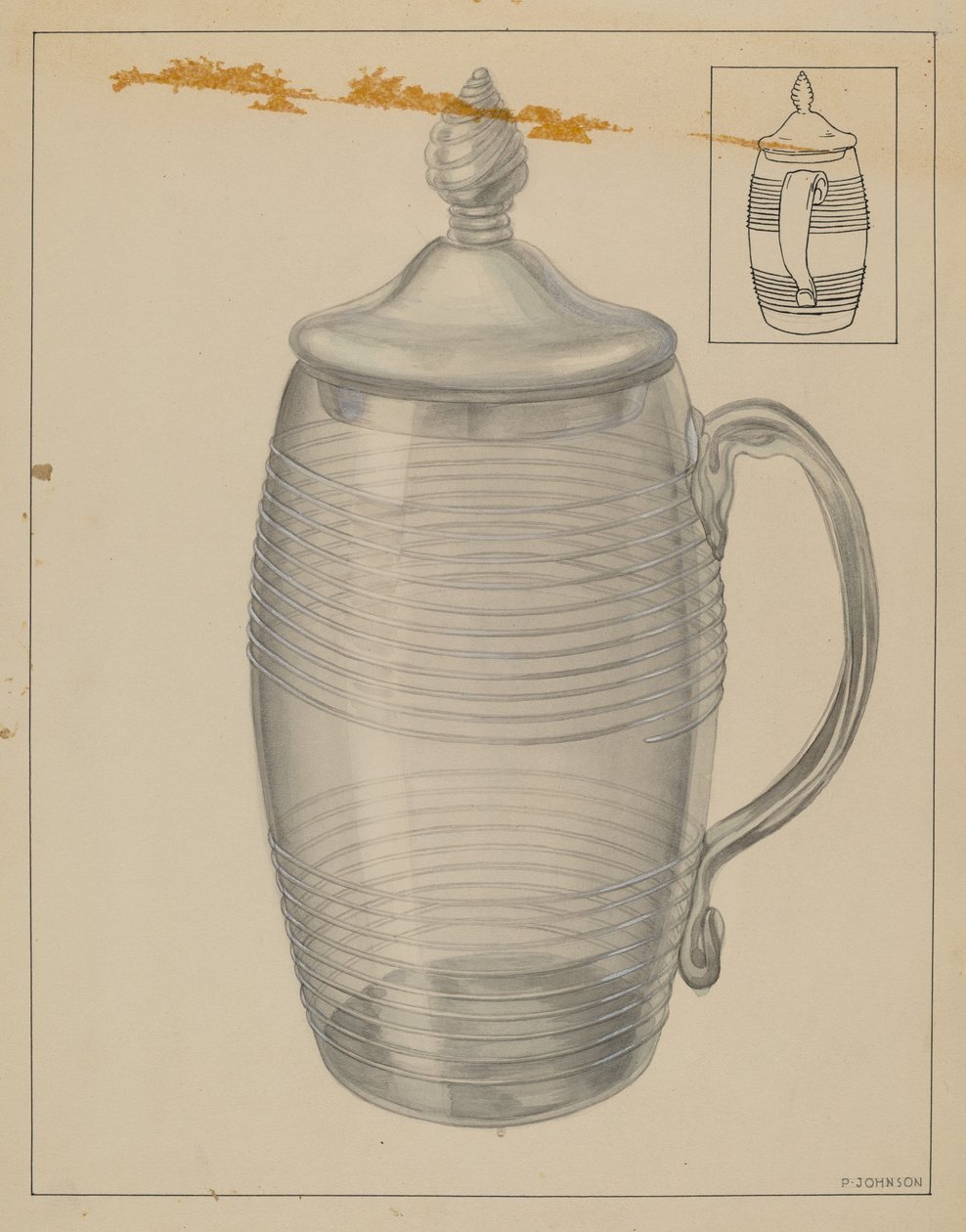 Bögre alkotó: Philip Johnson