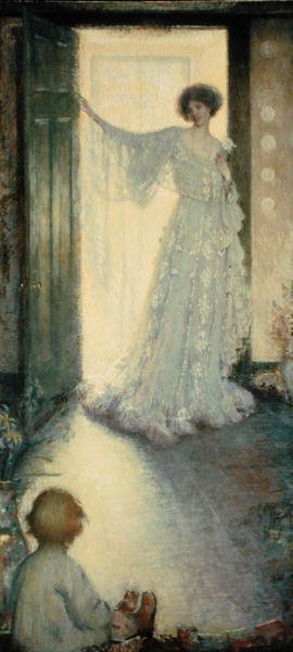 Anya és gyermeke (olaj, vászon) alkotó: Philip Leslie Hale