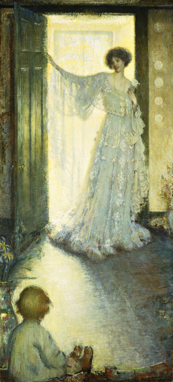 Anya és gyermek, alkotó: Philip Leslie Hale