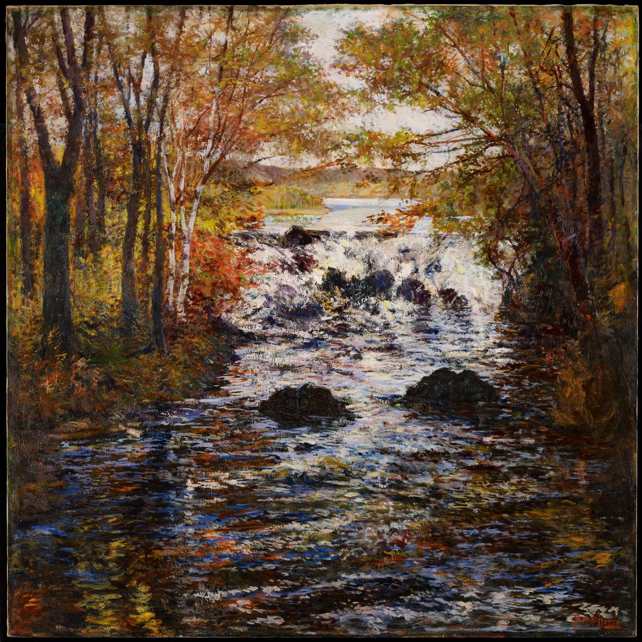 A Felső-Ipswich-folyó, 1915 körül alkotó: Philip Little