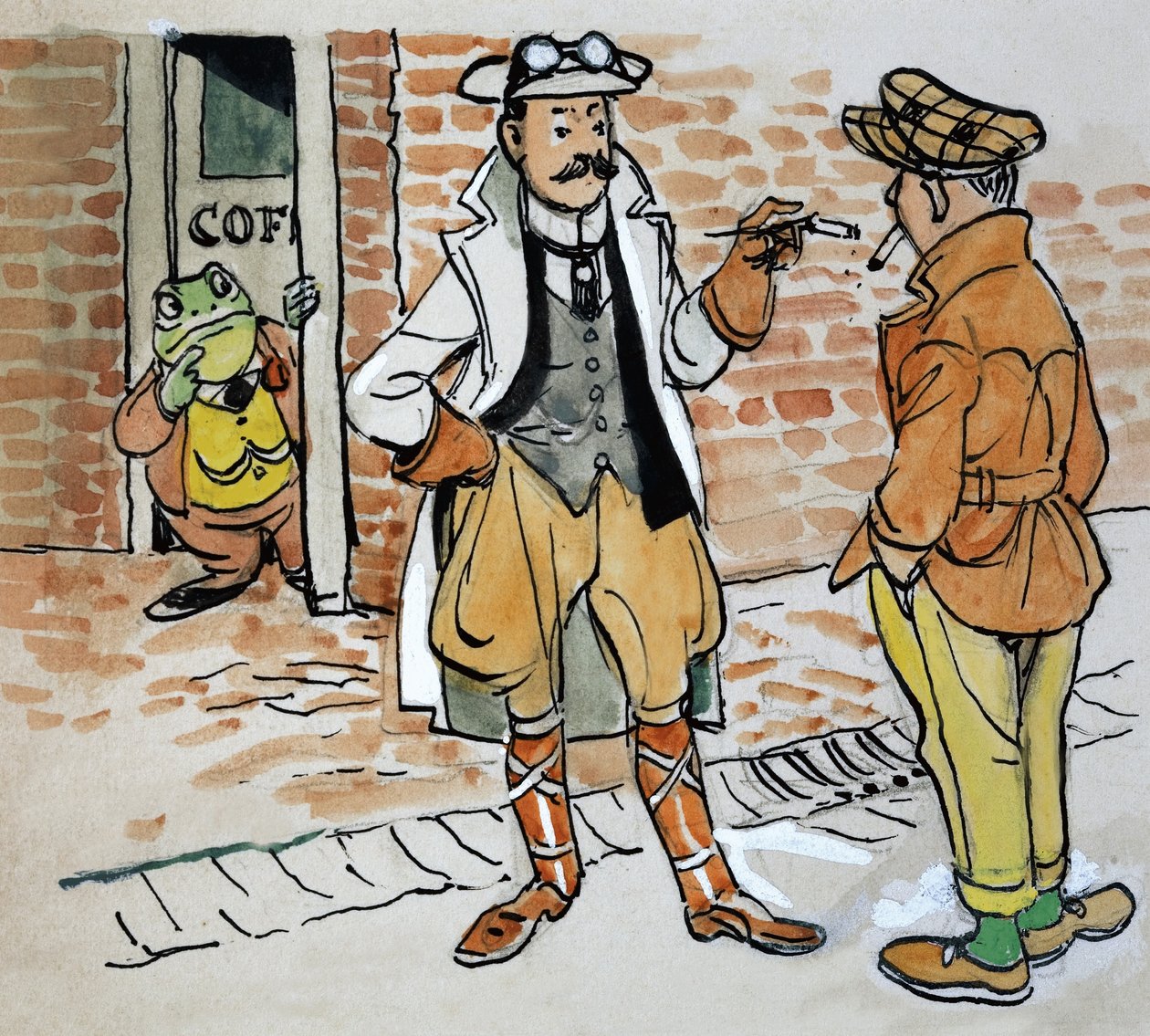 A szél a fűzfákban alkotó: Philip Mendoza