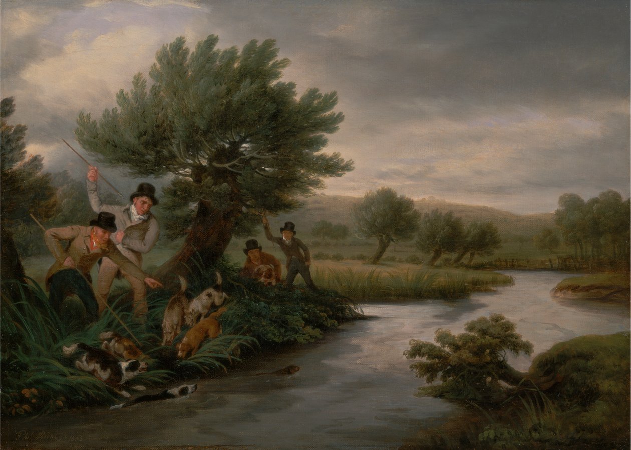 Lándzsa a Vidra alkotó: Philip Reinagle