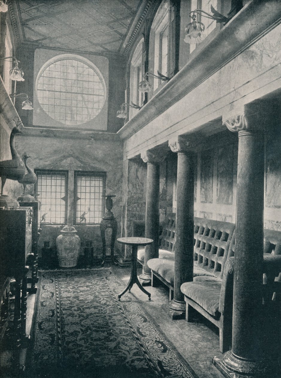 Márványcsarnok a No 1 Holland Parkban, 1898 alkotó: Philip Webb
