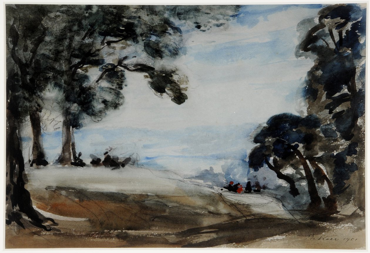 (akvarell papíron) alkotó: Philip Wilson Steer