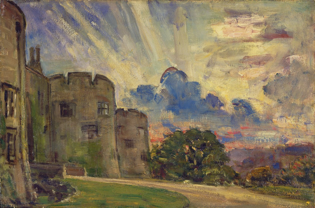 Chirk Castle (olaj, vászon) alkotó: Philip Wilson Steer