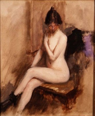 Meztelen alkotó: Philip Wilson Steer