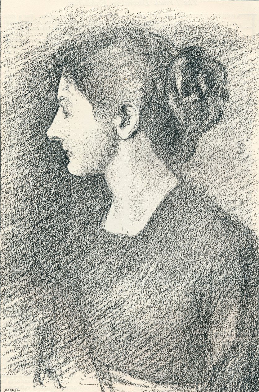 Miss Emma Froude portréja, 1893 alkotó: Philip Wilson Steer