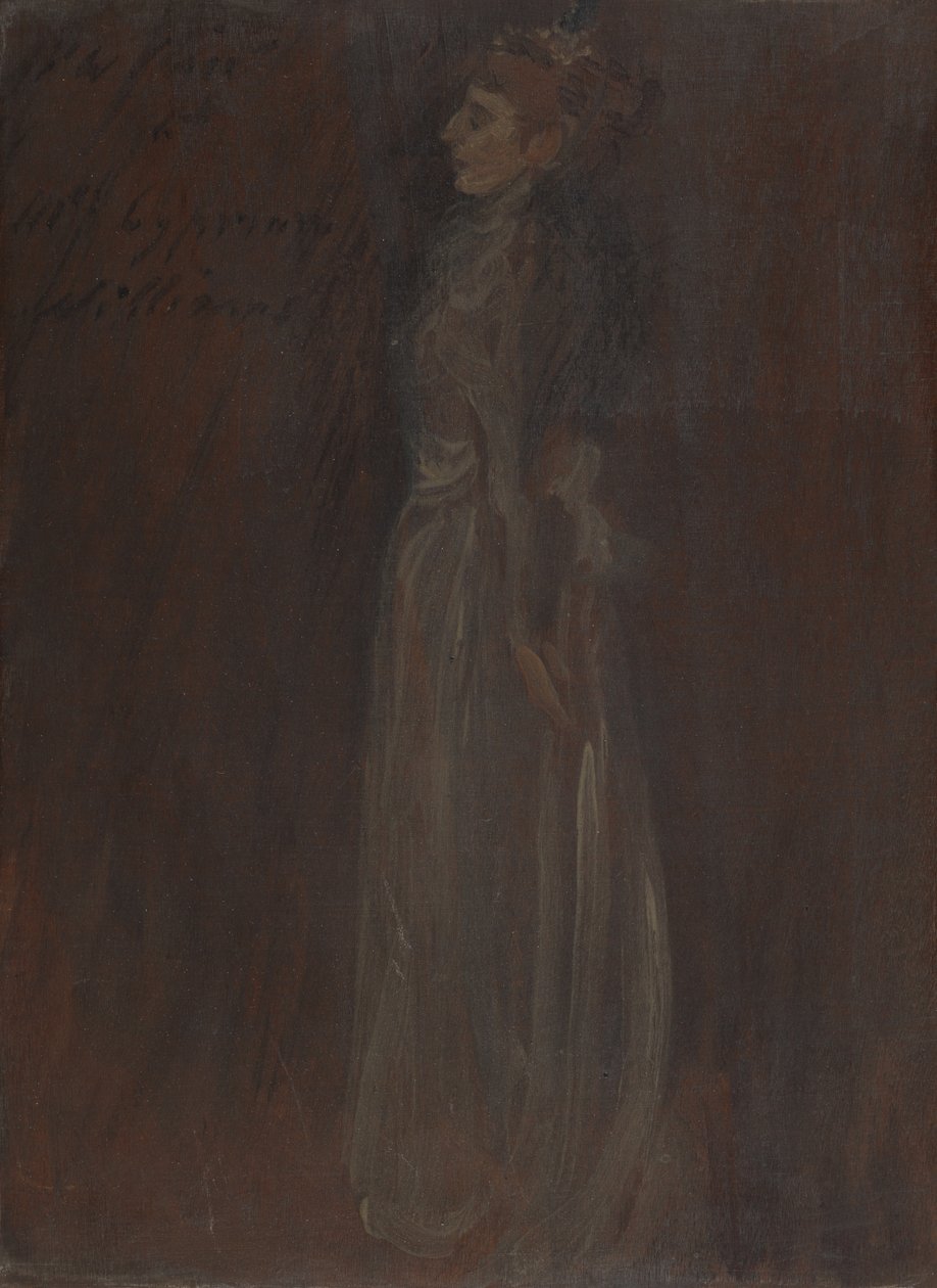 Cyprian Williams asszony portréja alkotó: Philip Wilson Steer