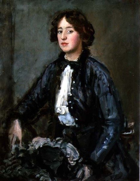 Egy hölgy portréja alkotó: Philip Wilson Steer