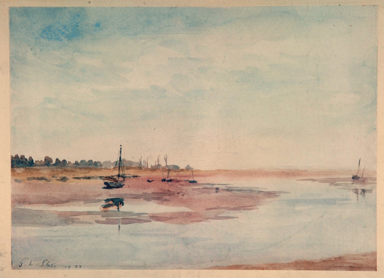 Sodort halászhajók, Maldon alkotó: Philip Wilson Steer