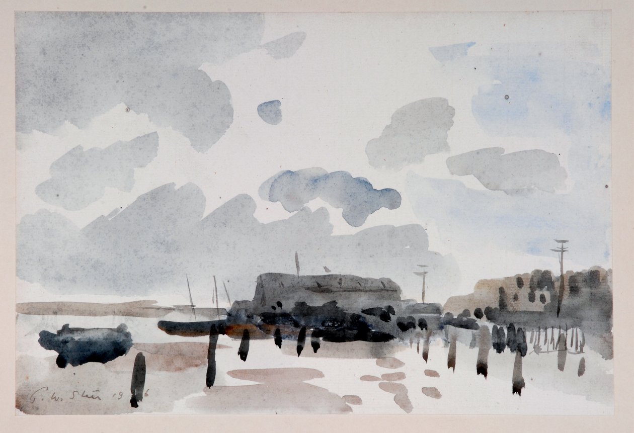 The Quay, Shoreham alkotó: Philip Wilson Steer