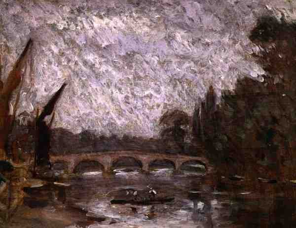Temze Richmondban (olaj a fedélzeten) alkotó: Philip Wilson Steer