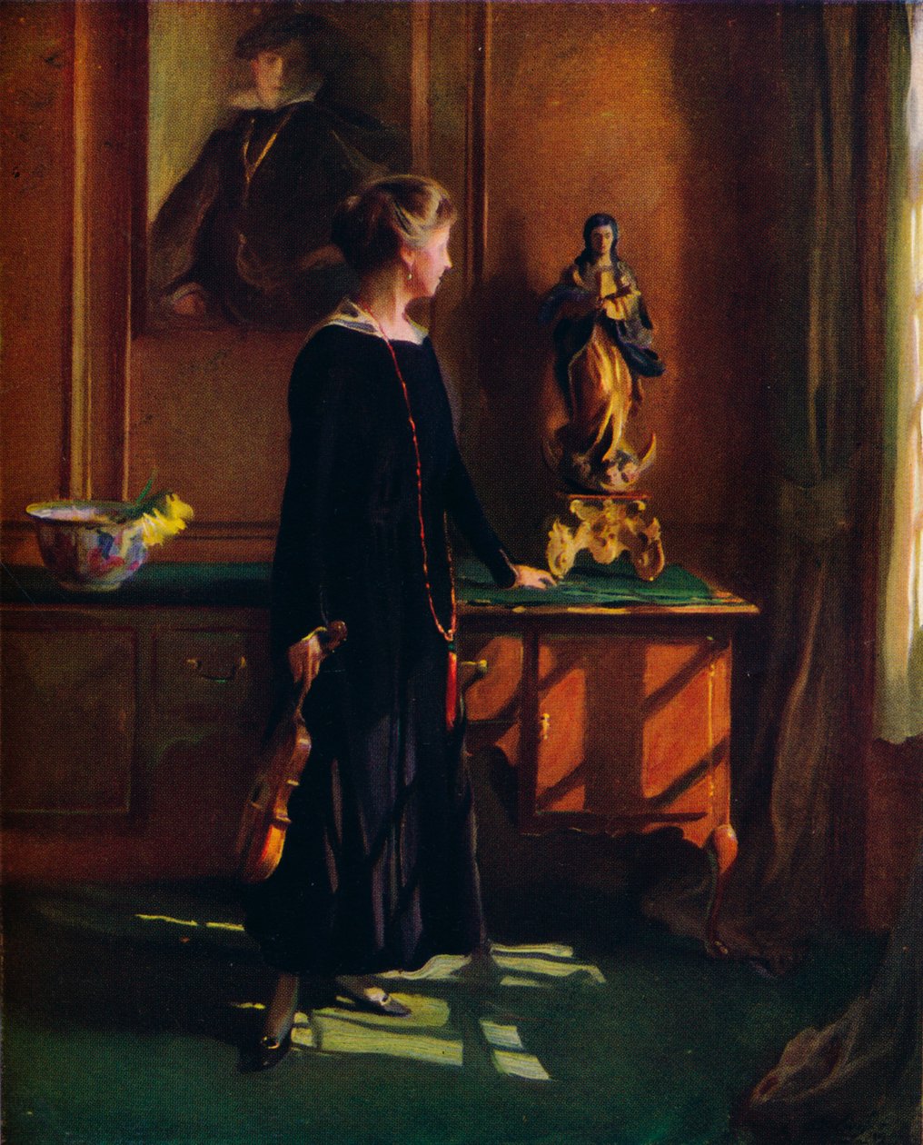 Lucy de Laszlo, a művész felesége, 1919 alkotó: Philip de László