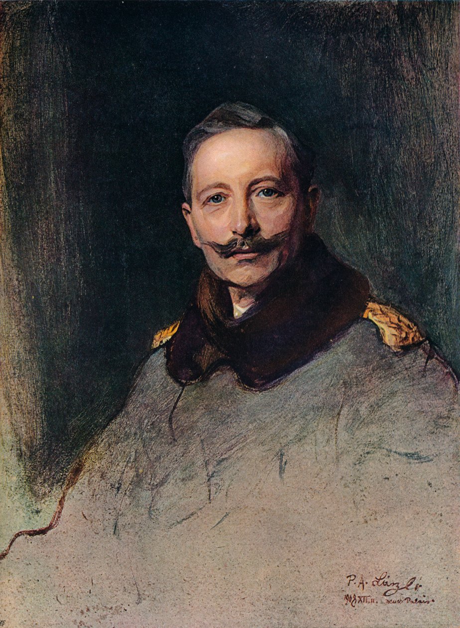 H.I.M. portréja A német császár, 1908 alkotó: Philip de László