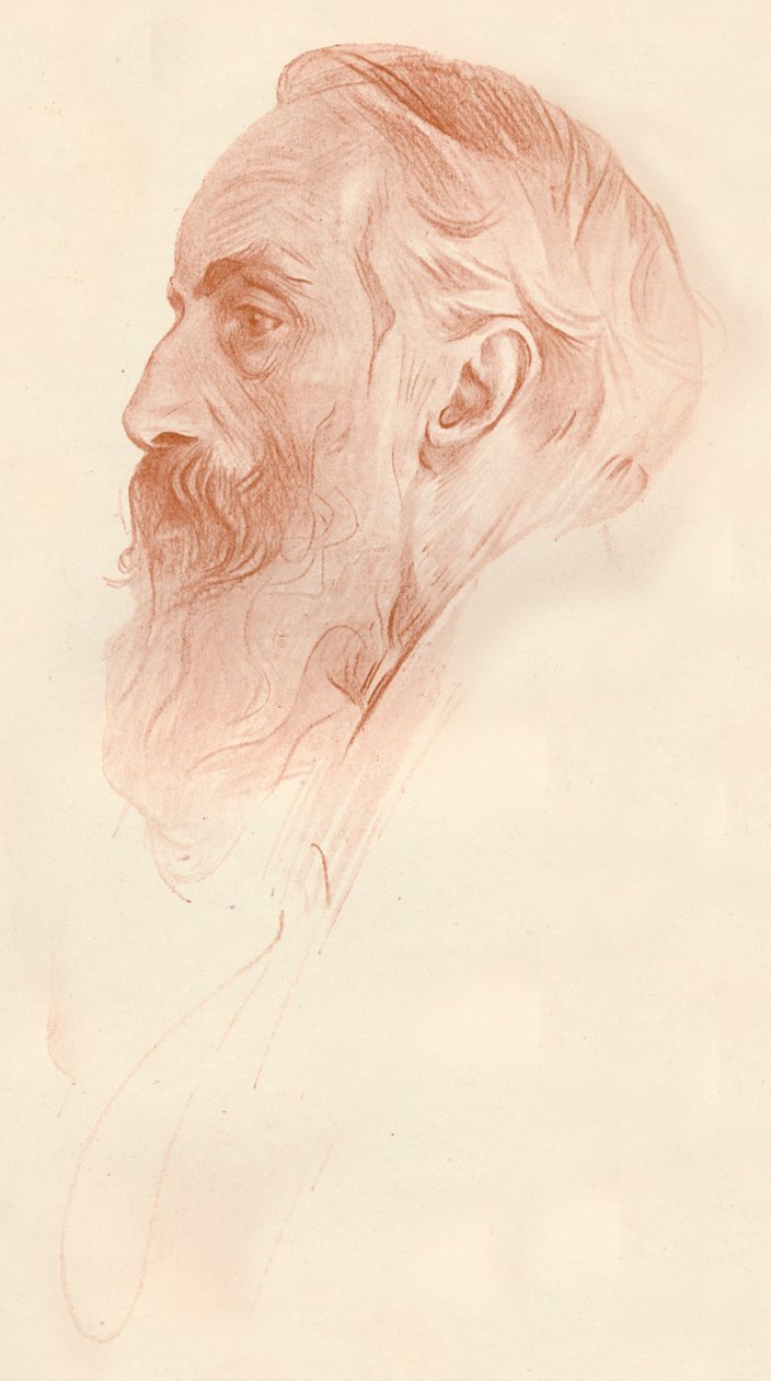 Profiltanulmány, c1921 alkotó: Philip de László