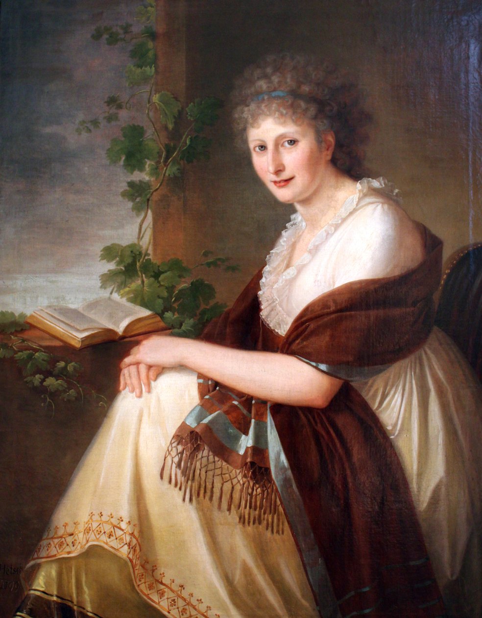 Elisabeth Christiane von Bouwinghausen bárónő alkotó: Philipp Friedrich von Hetsch