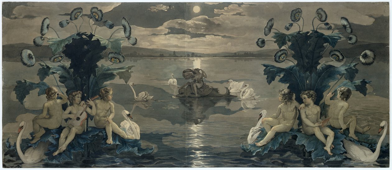 Arion tengeri utazása, 1809 alkotó: Philipp Otto Runge