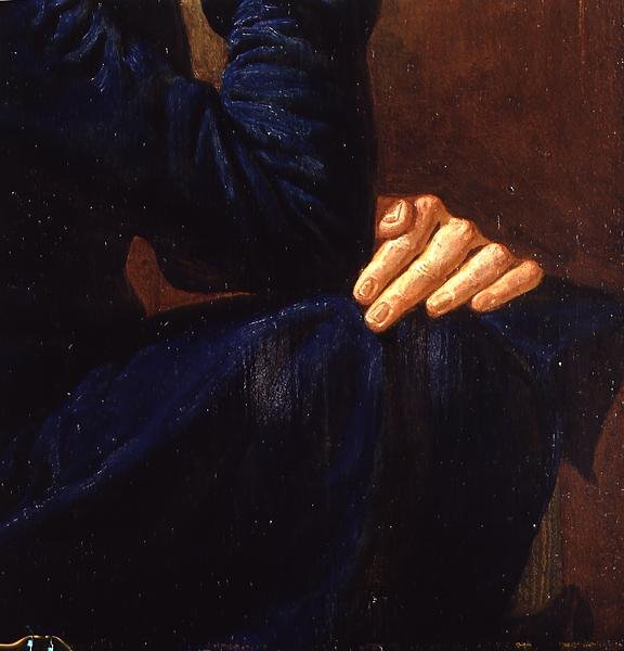 Részlet az „Önarcképről”, 1805 alkotó: Philipp Otto Runge
