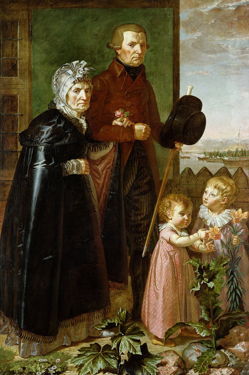 A művész szülei, 1806 alkotó: Philipp Otto Runge