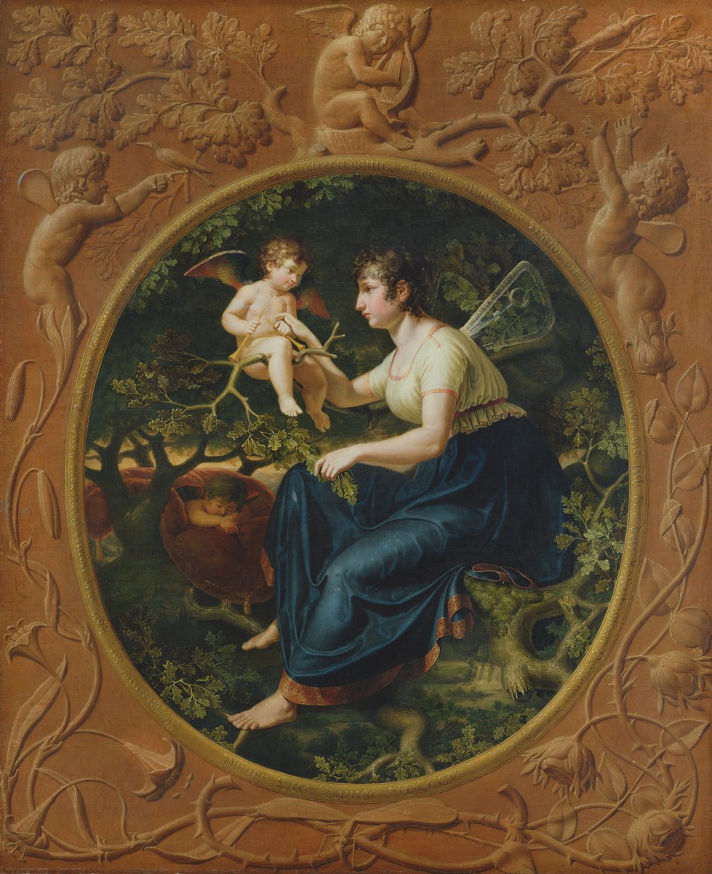 The Nightingales Lesson, 1805 alkotó: Philipp Otto Runge