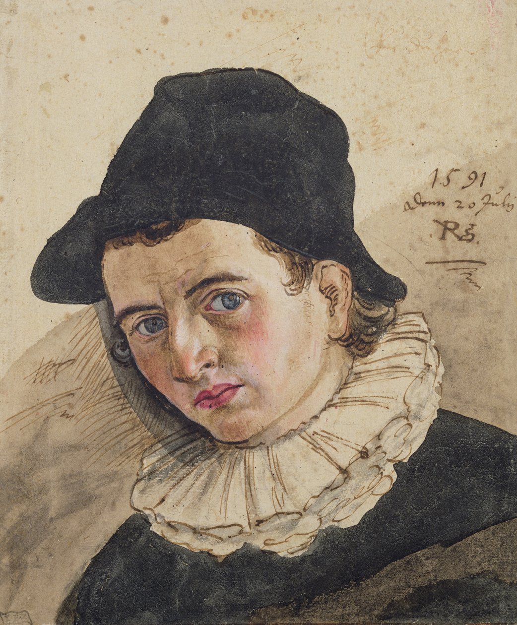 Önarckép, 1591 alkotó: Philipp Uffenbach