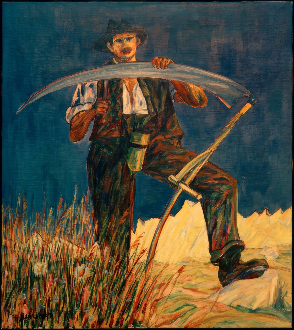 kaszálógép alkotó: Philipp Bauknecht