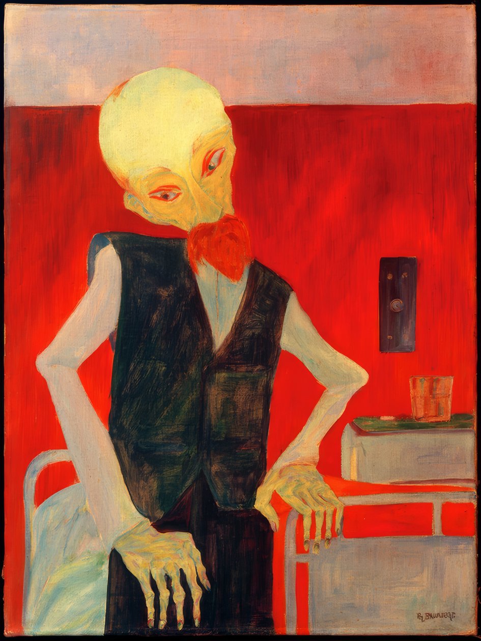 lábadozó, (betegség után lábadozó) alkotó: Philipp Bauknecht