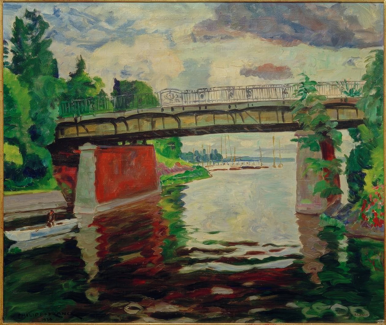 A Wannsee híd alkotó: Philipp Franck