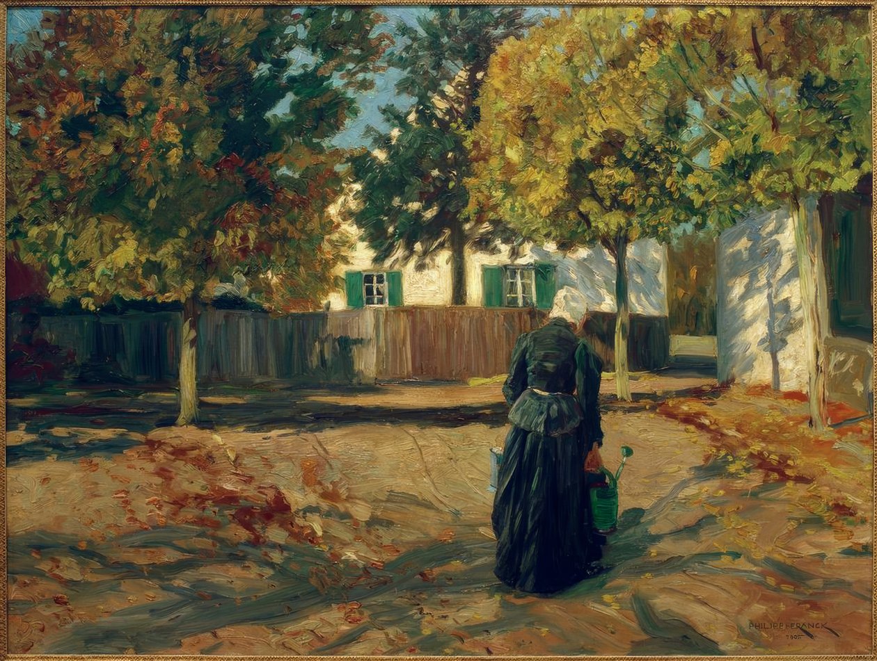 Őszi nap alkotó: Philipp Franck