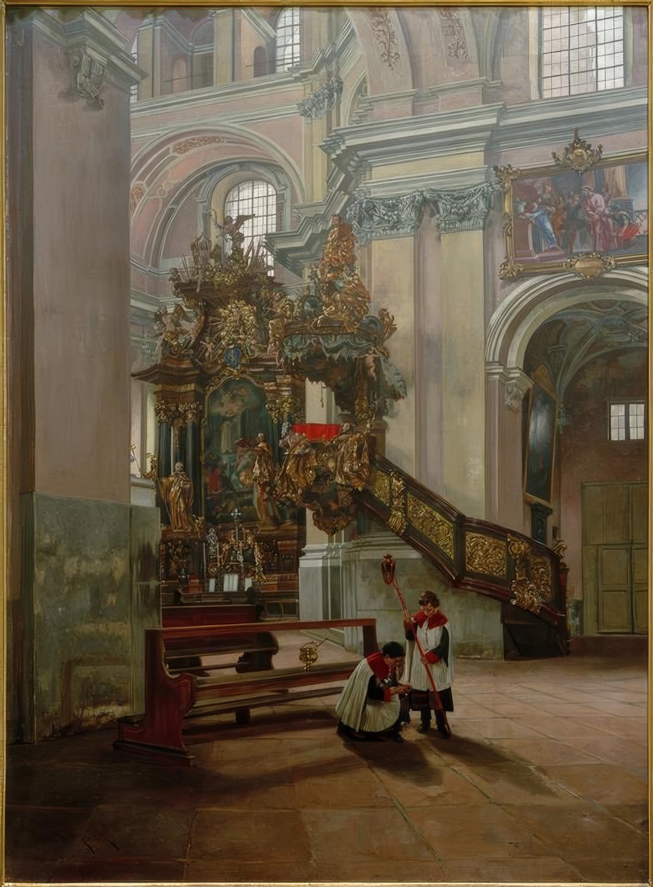 Templombelső alkotó: Philipp Franck