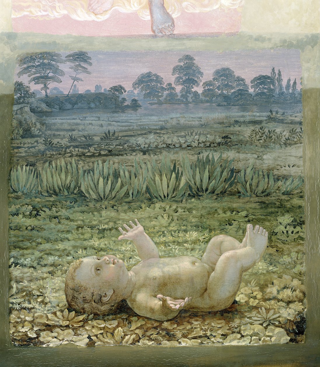 Részlet a „The Morning” második verziójából alkotó: Philipp Otto Runge