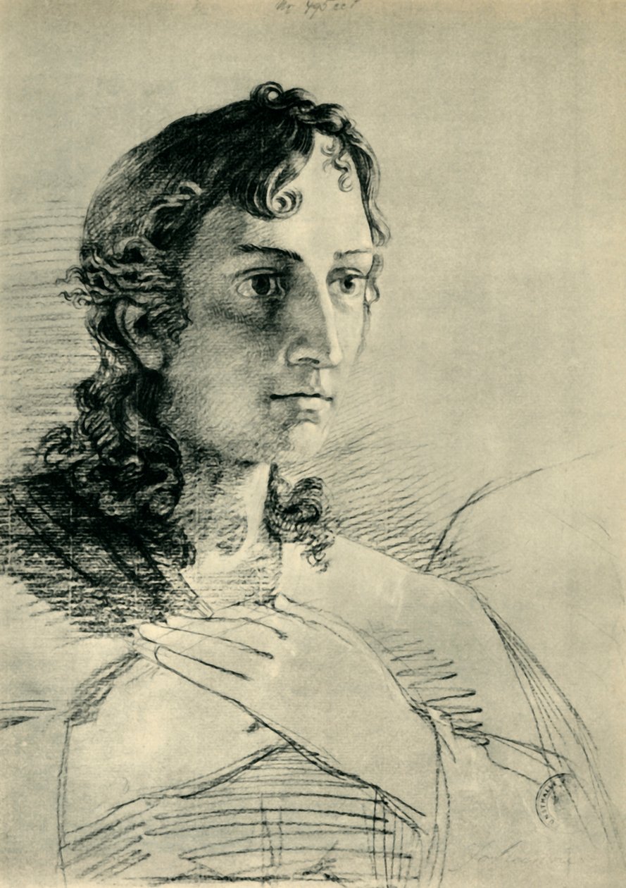Szent János feje és kezei, 1806, 1943. alkotó: Philipp Otto Runge