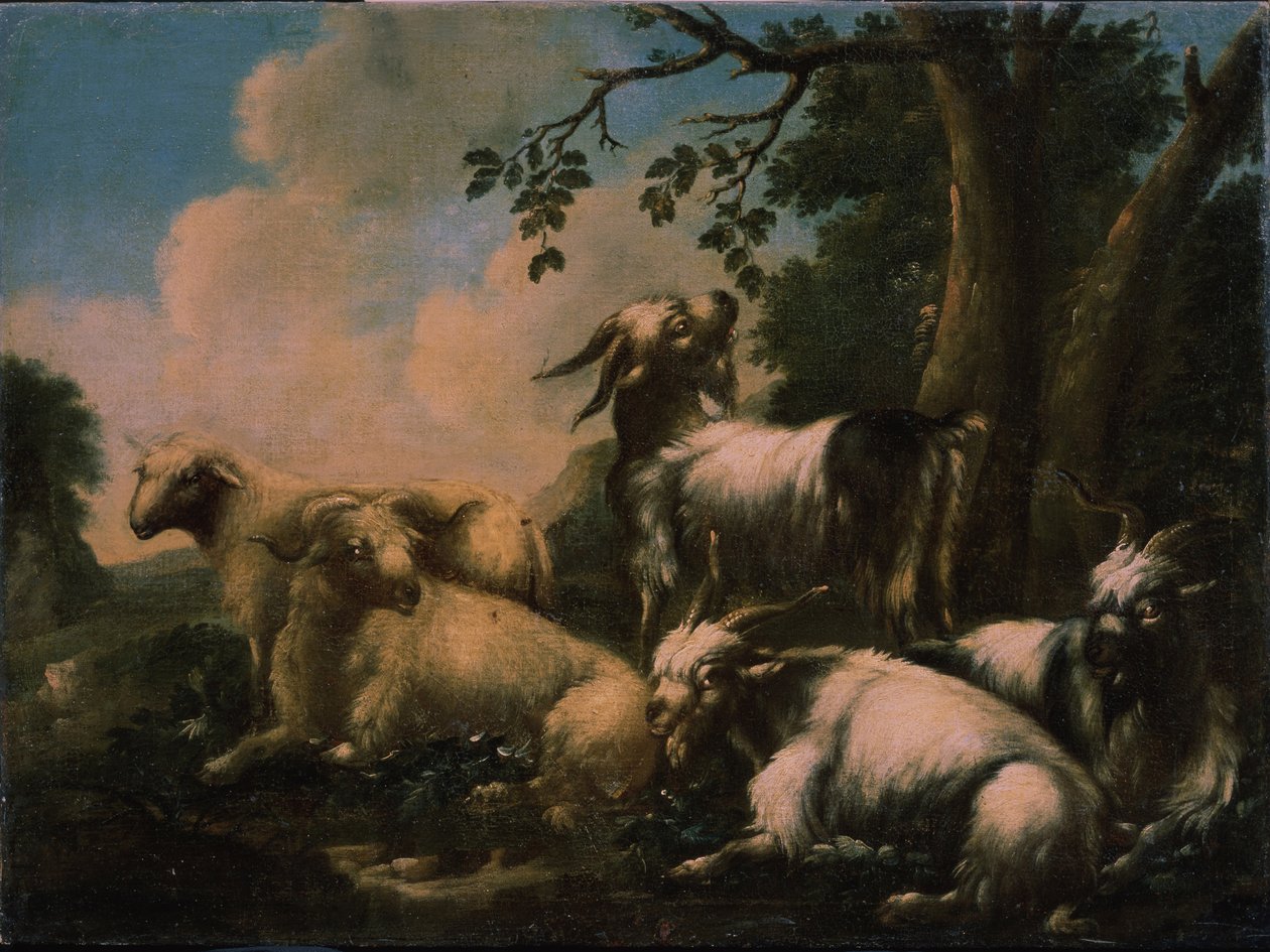 Csorda nyugalma alkotó: Philipp Peter Roos