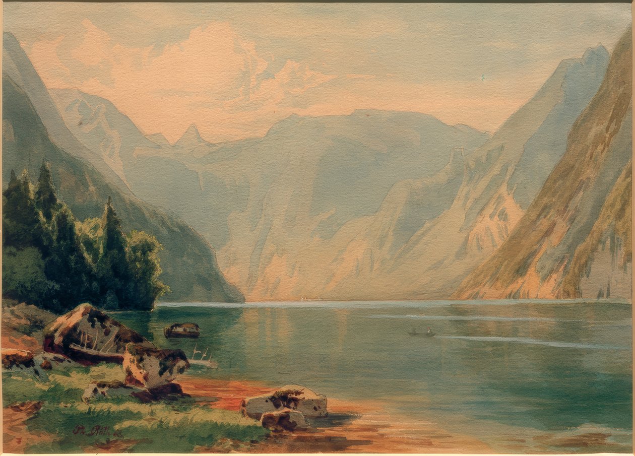 A Königssee alkotó: Philipp Röth