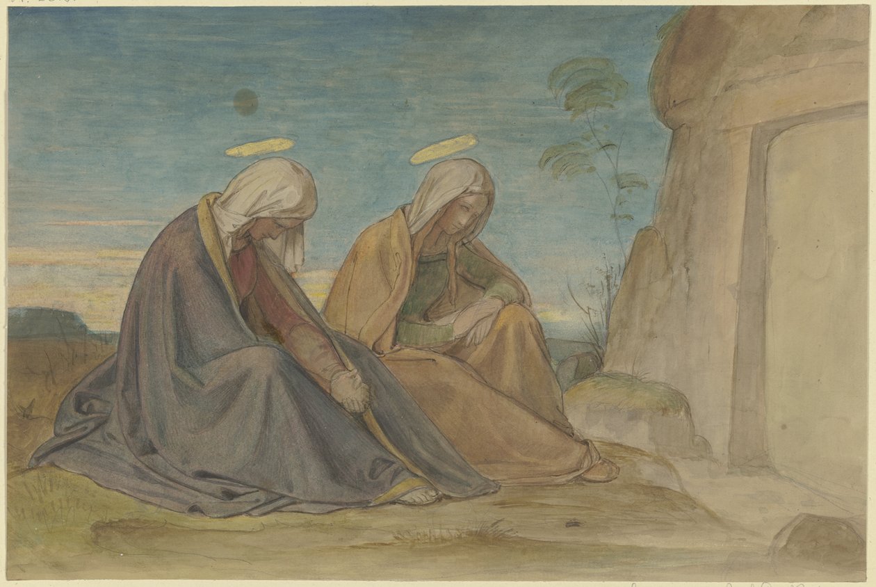 A két Mária a sírnál alkotó: Philipp Veit