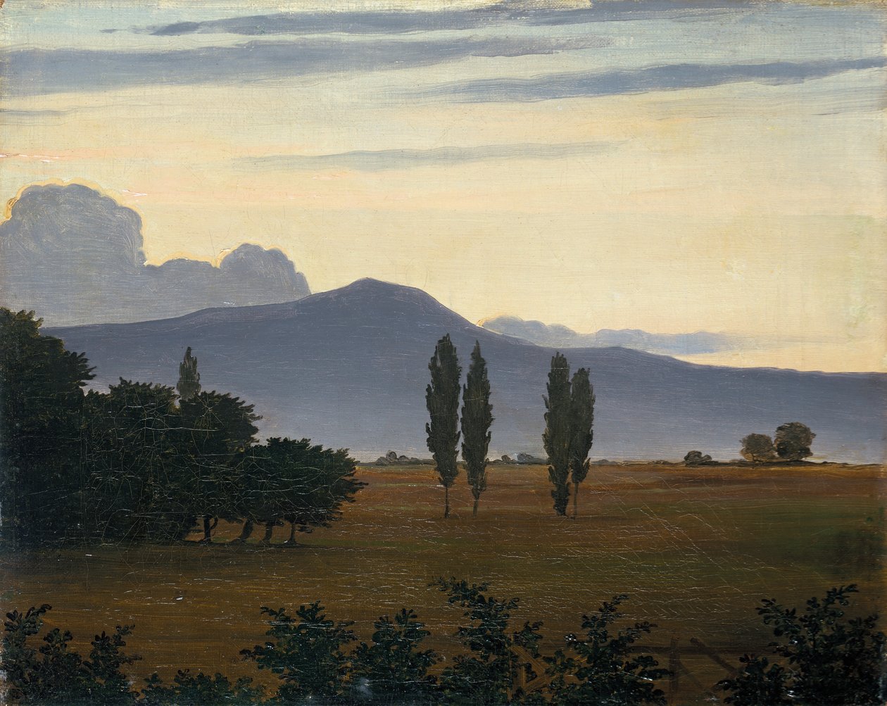 Kilátás a Taunus-hegységre alkotó: Philipp Veit