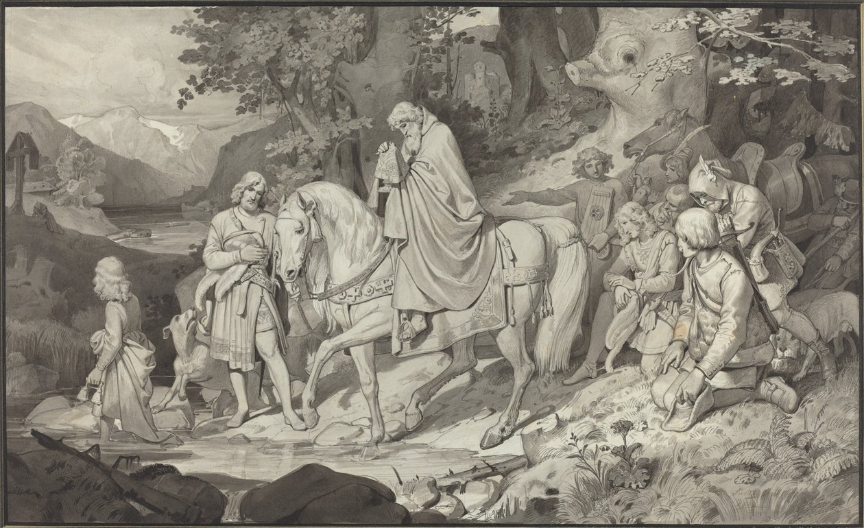 Habsburg grófja alkotó: Philipp von Foltz