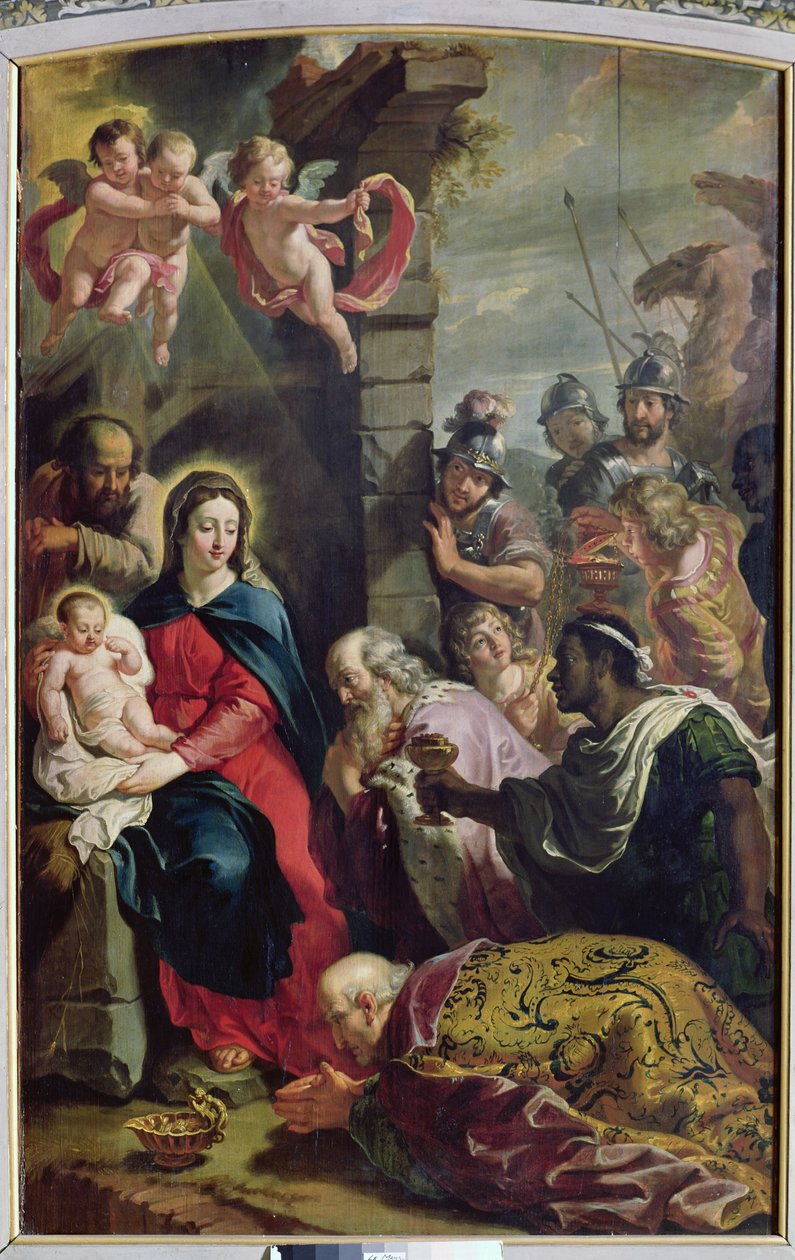 A mágusok imádása alkotó: Philippe de Champaigne