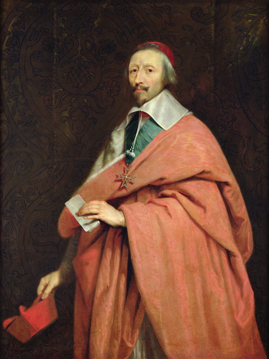 Richelieu bíboros (1585-1642) 1639 körül alkotó: Philippe de Champaigne