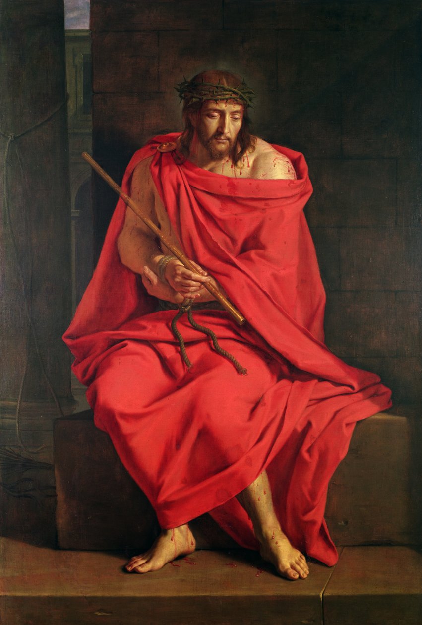 Jézus gúnyolódott alkotó: Philippe de Champaigne