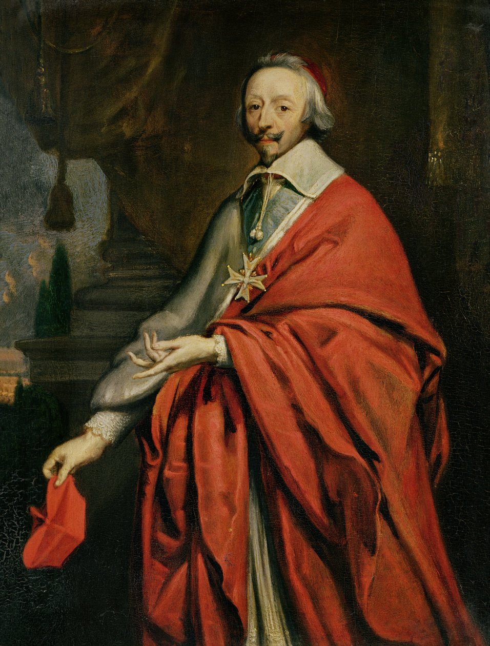 de Richelieu bíboros (1585-1642) portréja alkotó: Philippe de Champaigne