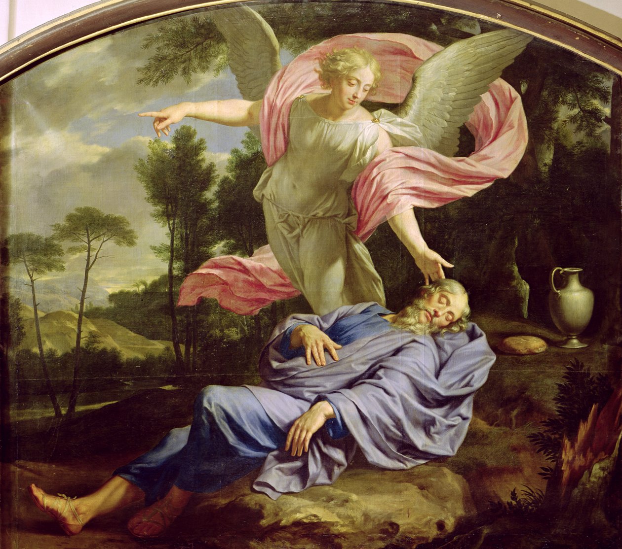 Illés álma, 1650-55 alkotó: Philippe de Champaigne