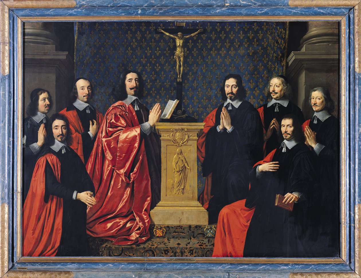 A Prevot des Marchands és Párizs város echevinjei, 1648 alkotó: Philippe de Champaigne