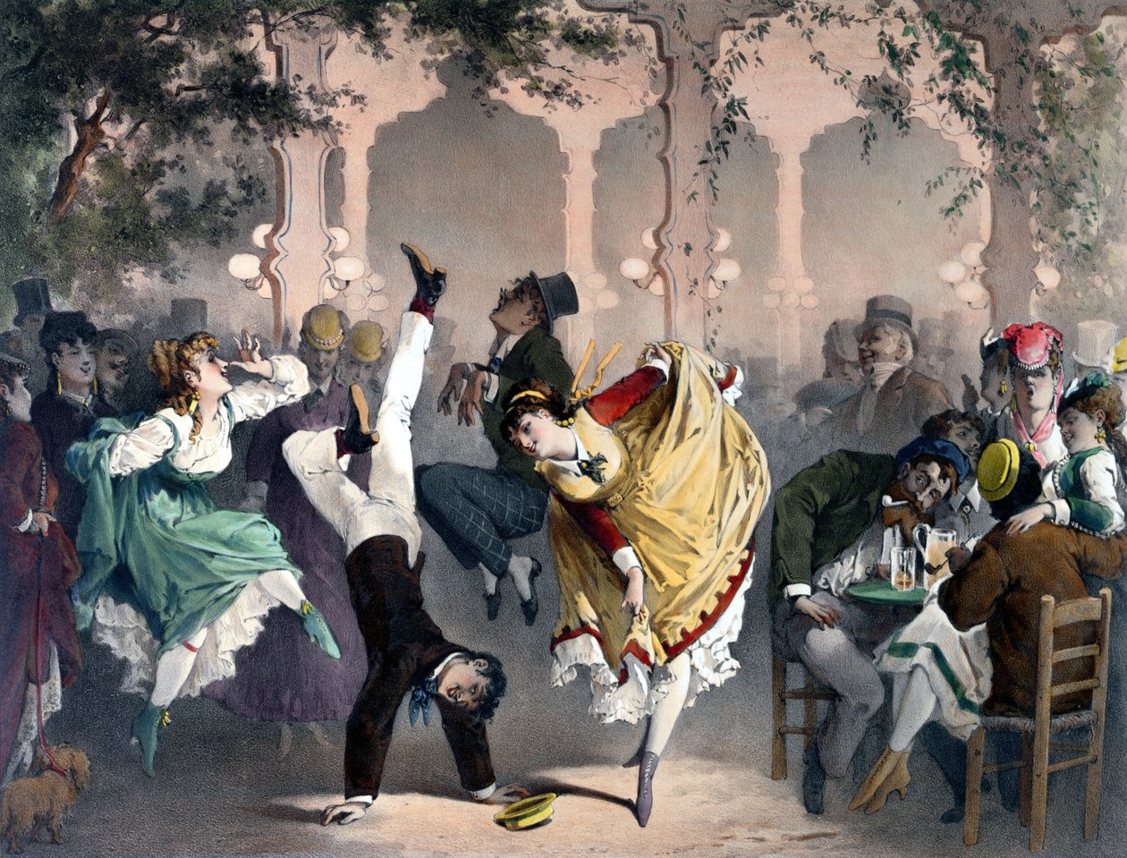 Quadrille a Bal Bullier-ben, Place de l